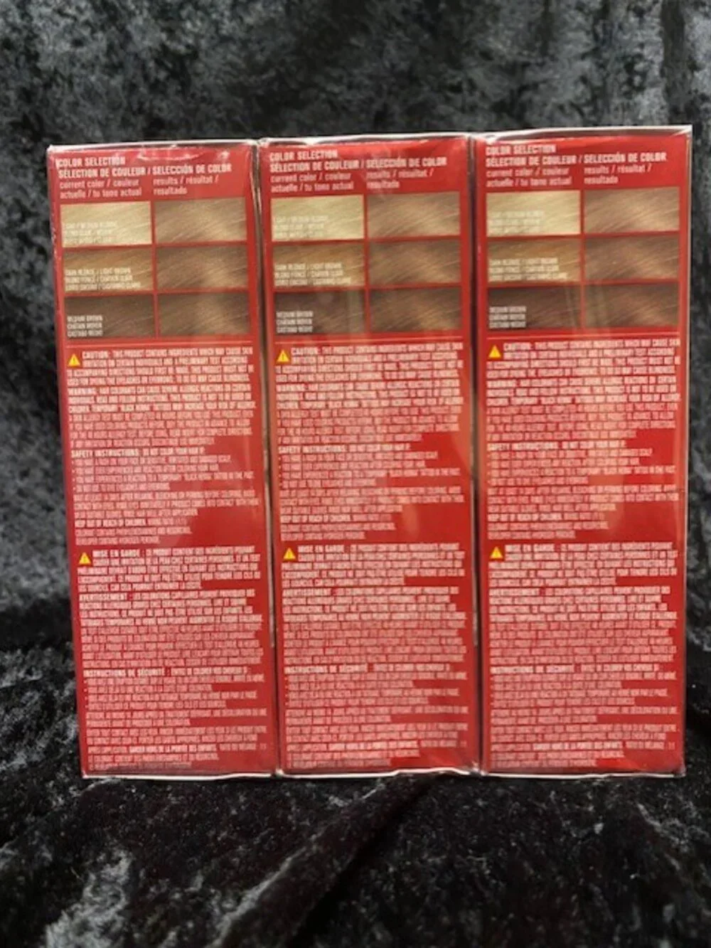 NEW 3 Pk REVLON ColorSilk Hair Color Bond Repair Keratin #60 Dark Ash Blonde